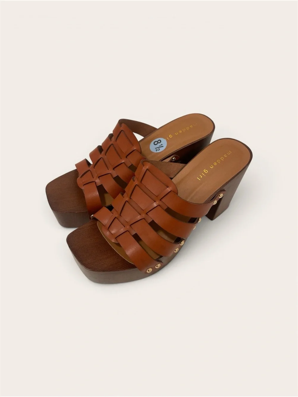 Madden Girl Crosby Platform Sandal Size 8.5